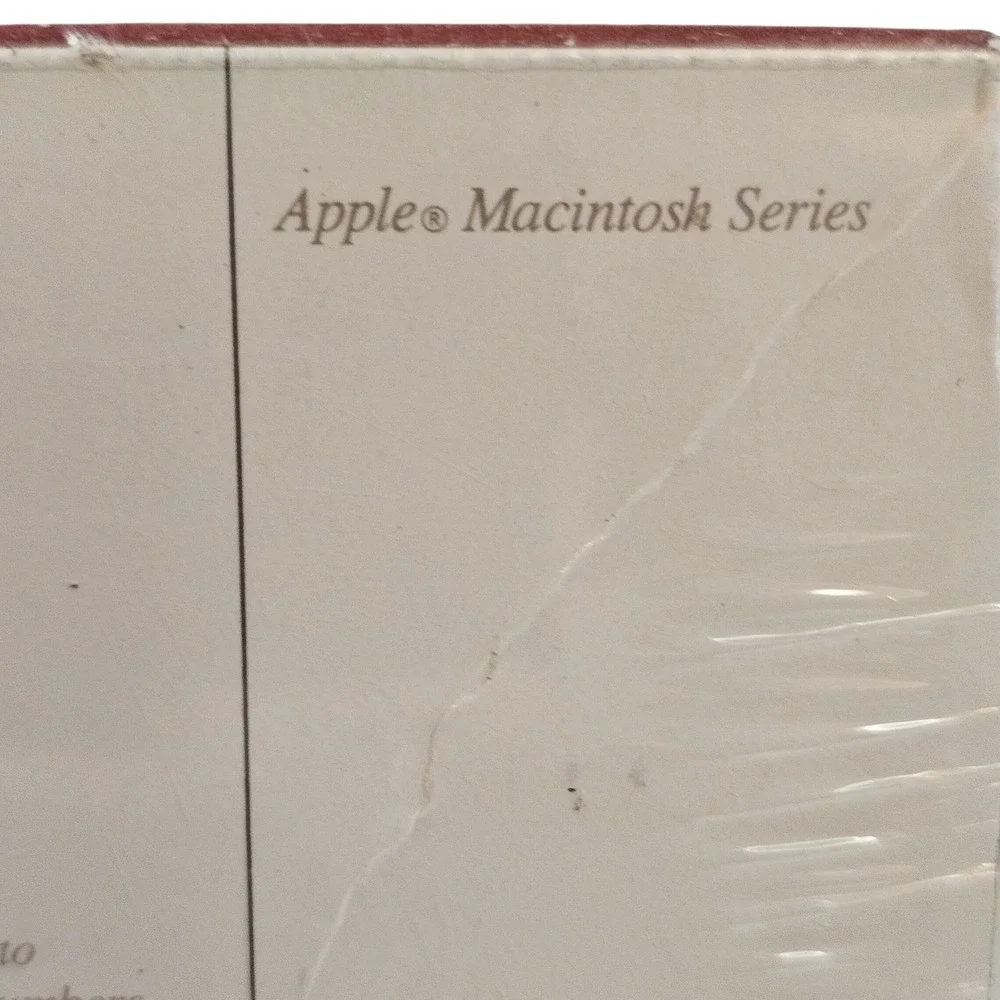 Vintage Microsoft Excel 3.0 Apple Macintosh 1991 Big Box Sealed NOS Mac‎ OS 90s